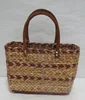 Hot sale lady hand bag 100% handmade ecofriendly water hyacinth bag cheapest products online wholesale