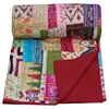 Wholesale Hand Made Silk Patchwork Kantha Quilt