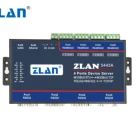 ZLAN5443A 4 port RS232 RS485 RS422 to Ethernet TCP IP Converter Modbus RTU TCP Gateway Serial device server Promotion