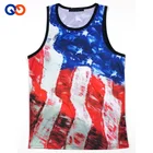Wholesale custom men stringer gym tank top/mens gym tank top