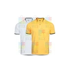 Customized Man's 100% Cotton Short Sleeve Mandarin Collar t Shirt