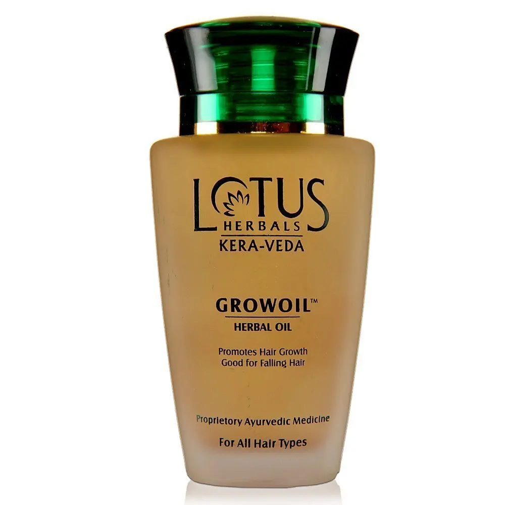lotus herbals kera veda growoil herbal oil 110ml - herbal oil