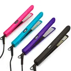 wholesale Titanium Fast Electric Ceramic Hair Straightener and steam flat irons with private label