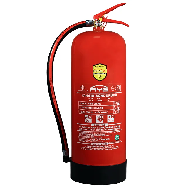 abc dry chemical powder fire extinguisher 12kg