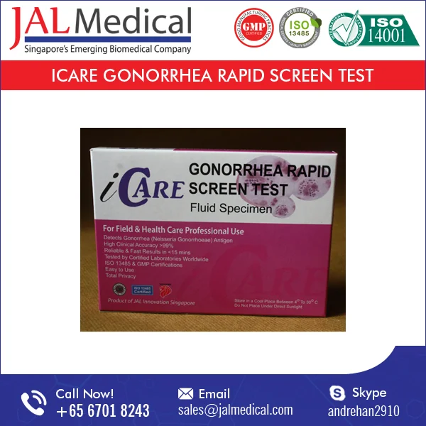 gonorrhea home test