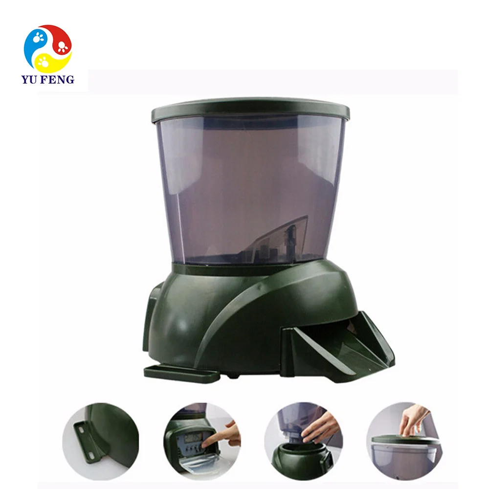 Automatic Fish Food Feeder Digital Programmable Feeding Dispenser