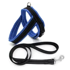Amazon Best Selling Reflective Soft Mesh Padded Reflective Dog Harness and Leash