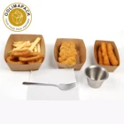 Brown Eco-Kraft Food Trays,biodegradable food tray,corrugated food paper tray