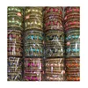 New Collection Indian velvet Thread Bangle Necklace Set Splendid Collection wholesale velvet Bangles