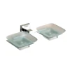 Stainless Steel Double Soap Dish for Bathroom