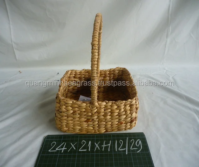 odd ranks water hyacinth gift basket long time using wicker