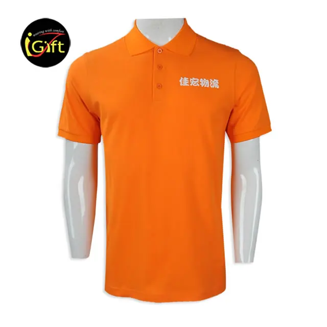 polos deportivos color naranja