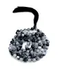 Black Rutilated Quartz 108 Mala Beads Spiritual Necklace