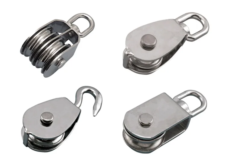 Stainless Steel Single Sheave Swivel Pulley For Wire Rope Buy