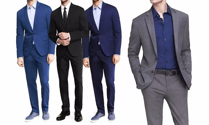 pant coat design 2-piece men wedding suits pictures