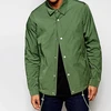 plain color coach jacket with polyester Nylon latest coaches jacket
