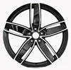 Car alloy wheels offroad suv 4x4 sport white black alloy rim wheel 20 18 17 inch 5*112 work rims for cars