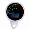 Waterproof Universal Digital LCD Display Motorcycle Speedometer Meter