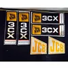 J-C-B 3CX Backhoe Loader Sticker Kit