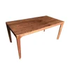 High quality solid wood walnut dining table supply