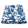 Organic cotton indigo blue printed fabric wholesale