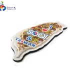 Wholesale extraordinary great quality Taiwan factory incredible 3D fridge magnet custom shape