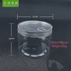 Wanhao plastic juice bottle wholesale transparent can 30g 35g 40g 45g 50g plastic jar pet bottle