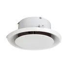 ABS round plastic ventilation ceiling air vent diffuser for air conditioner