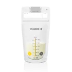 BPA Free freezer safe zip lock self-standing up breast milk storage bag