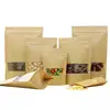 Malaysia Food Packaging Cookies Packaging, Dry Food Packaging, Snacks Packaging Kraft Paper Bag Zipper Bag Standing Pouch
