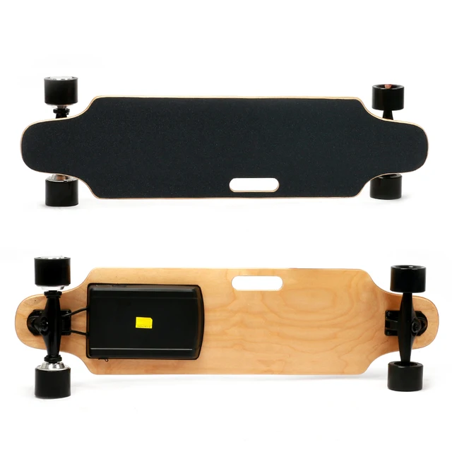 Double Wheel Motors Skateboard 400W Dynamic Electric Long Board
