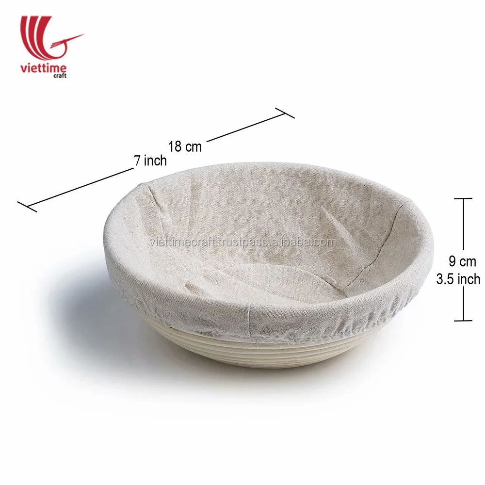 perfect for bread baking lovers, brotform bread proofing basket