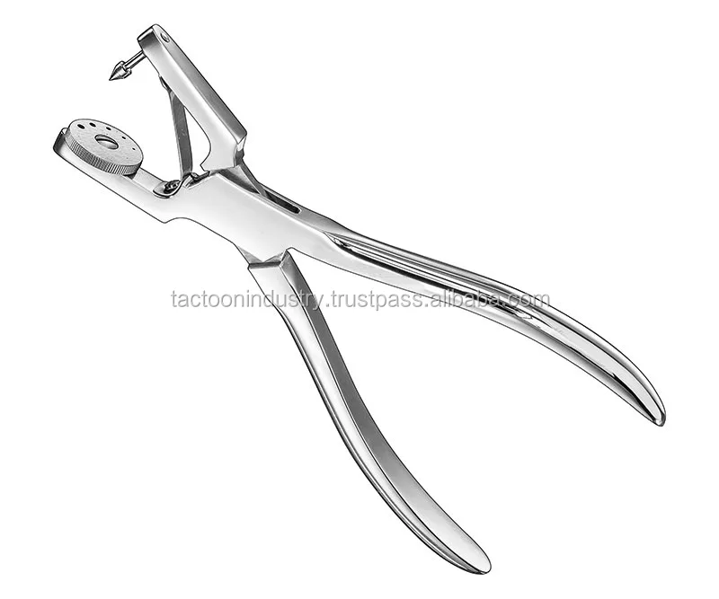 dental orthodontic dam punch plier