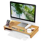 Adjustable Wood Portable Laptop Desk Stand