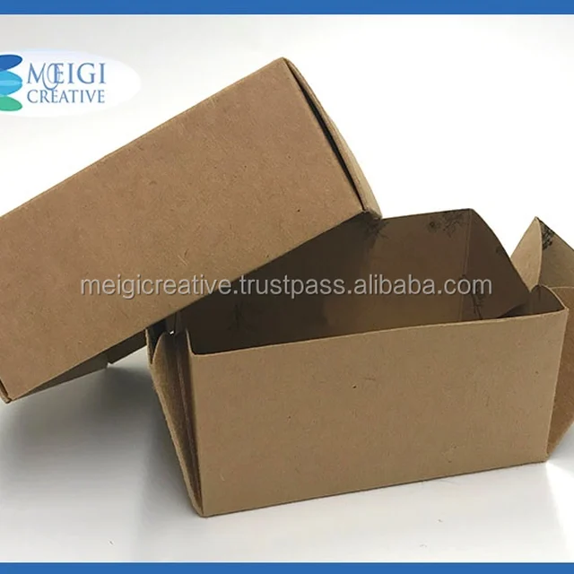 two piece kraft paper box