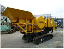 < SOLD OUT>USED KOMATSU 2015YR MOBILE JAW CRUSHER BR100JG-2 FROM JAPAN