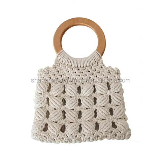 Crochet Macrame Bag