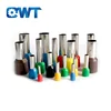 QWT female pre-insulated joint crimp copper bootlace wire ferrules , insulated cord end ks terminals, copper ferrule connectors