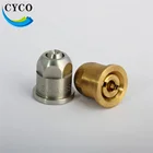 water jet nozzle high pressure for spray coating and cleaning SJV three pieces assembled full cone flat fan spray nozzle