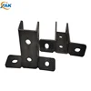 XAK Q235 Carbon Steel black Steel or Zinc plated 8 Holes 90 Degree Winged Shaped Fitting,Zinc plated metal bracket