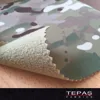 %100 Polyester + PU membrane + Polar Fleece 3 layers Camouflage Softshell Jacket Fabric