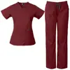 Womens scrub set Utility 4 pocket top, 7 Pocket pant with D-ring