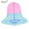 Wedding Decoration Small Bell Shaped Tissue Paper Honeycomb Bell SD055