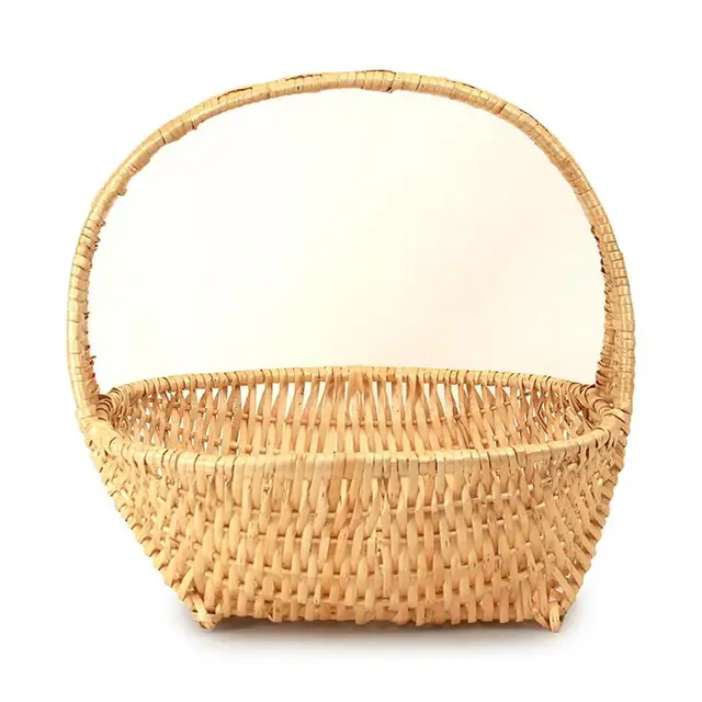 wicker rattan basket