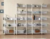 industrial bookshelf bookcase, divider, metal / iron display modern furniture, 5 tier metal frame bookshelf.
