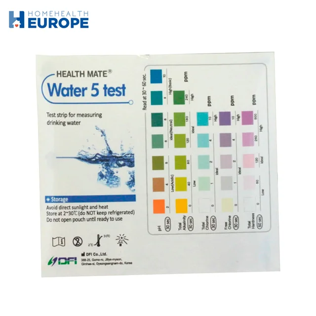 Water Test Color Chart