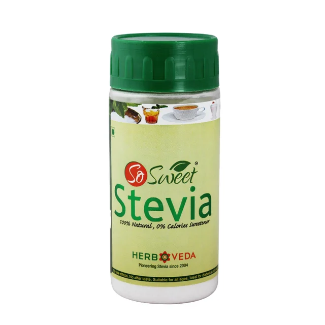 stevia glycemic index zero calorie sugar slacken