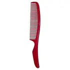 Mini Handle Plastic Steel Hair Straightener Comb