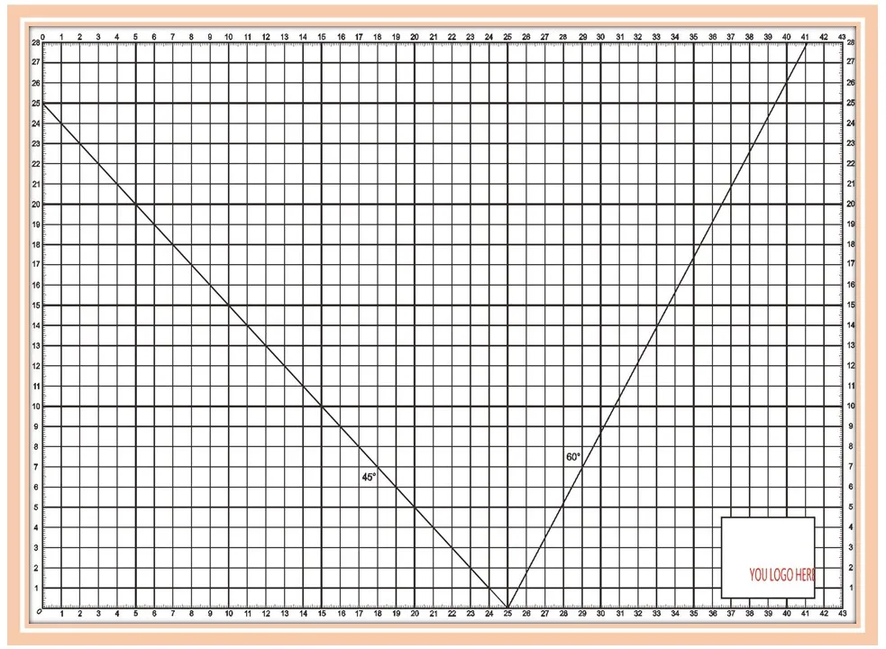 Odm Oem A3 Fabric Cutting Mat Golden Service Plus