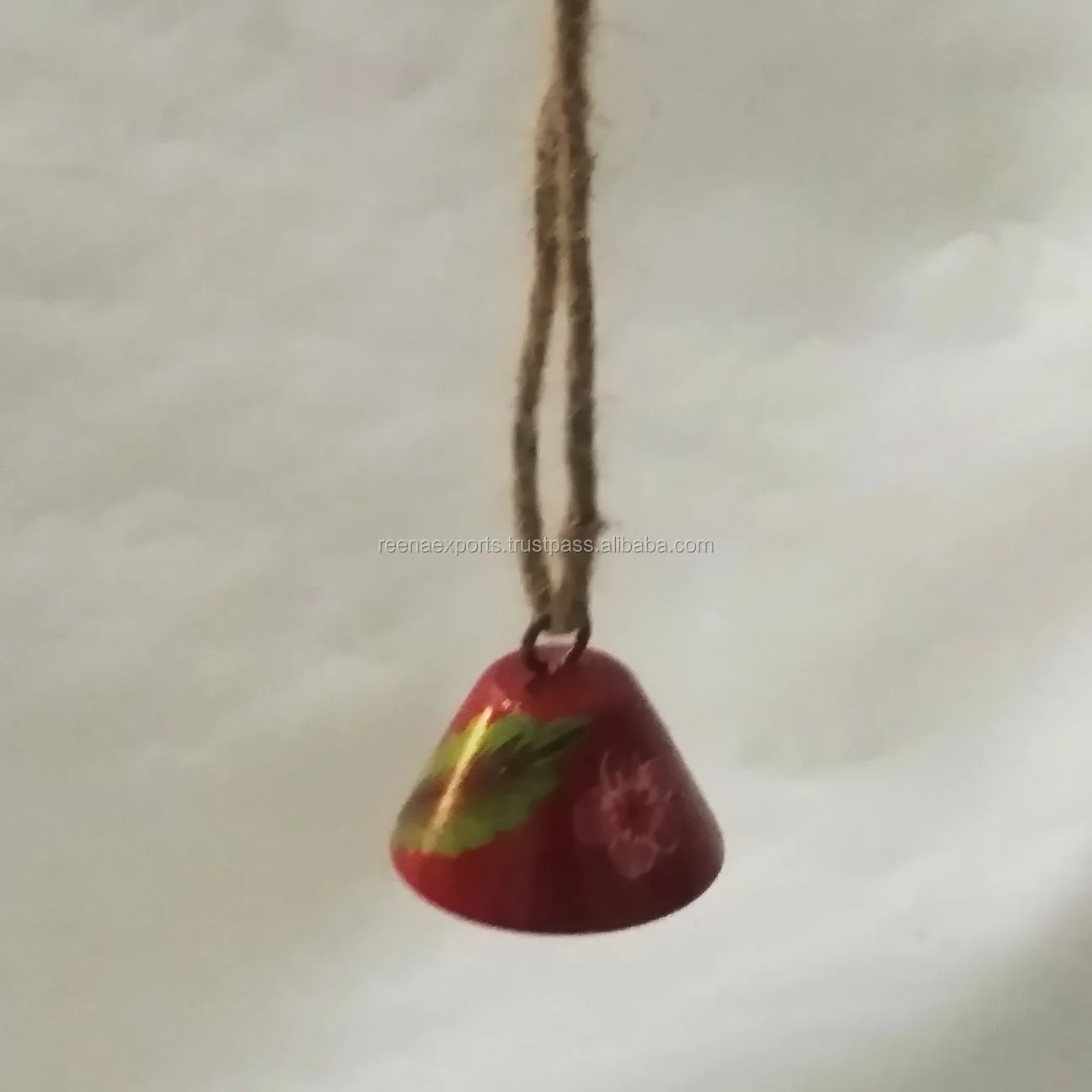 style nickle plated brass sleigh bell, christmas jingle bells